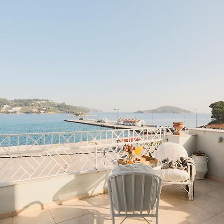 Casa Blue Sea View, Philian Collection Apartman Szkiáthosz Kültér fotó